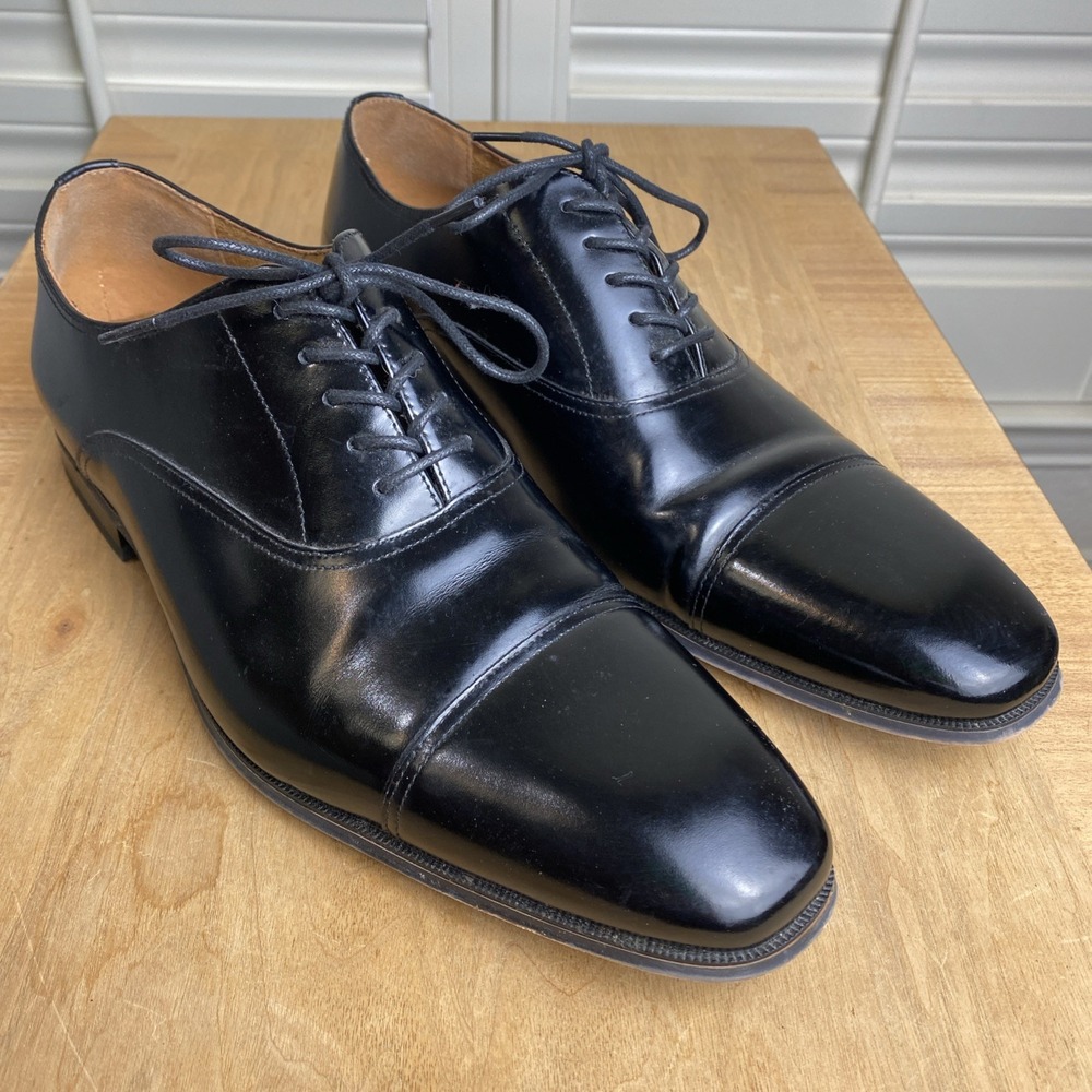 Florsheim Men's Classico Cap Toe Black Oxford  Shoe- Size 12D - Business READ